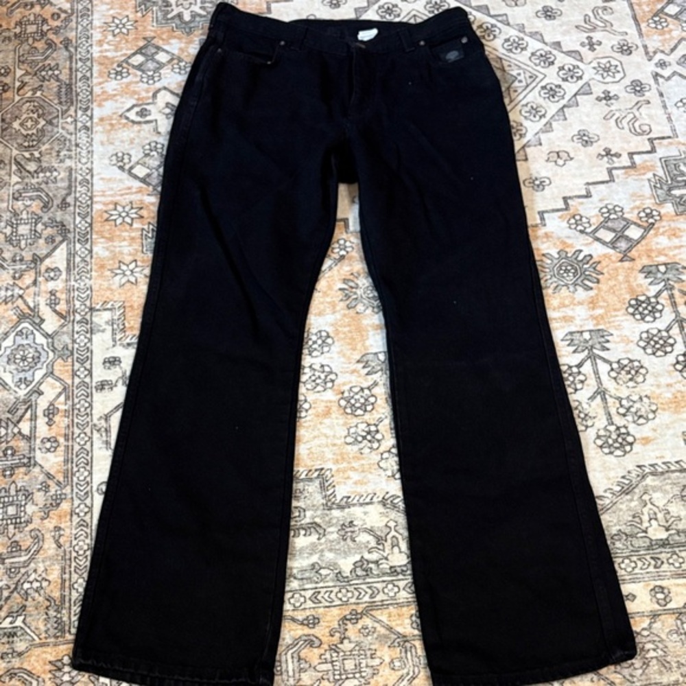 HARLEY DAVIDSON 14L 💯 cotton black jeans